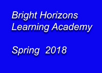 Bright Horizons Learning Academy Spr 18
