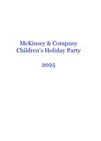 McKinsey and Co. Holiday 2025