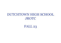 Dutchtown JROTC Fall 23